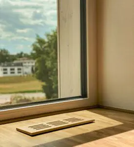 Bodentiefe Fenster in Musterhaus in Ellwangen-Rindelbach