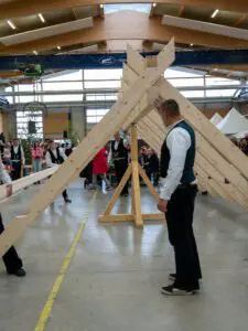 Fliegender Dachstuhl