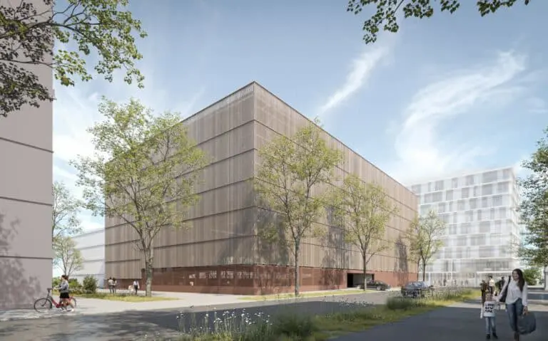 Visualisierung HIP Parkhaus Heilbronn