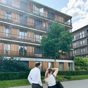 Stadtquartier Neckarbogen - Innovation durch Holzhybridbauweise