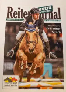 Markus Kölz mit Wallach Dornadello beim BW-Bank Finale