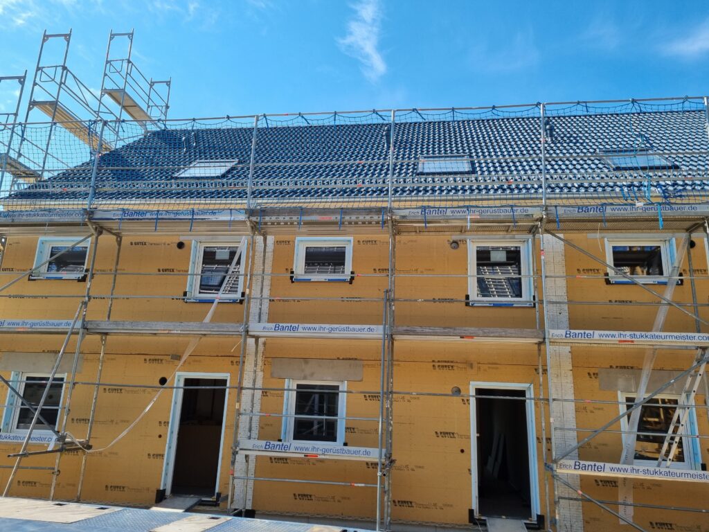 Bau von 22 Reihenhäuser in Neckartalfingen