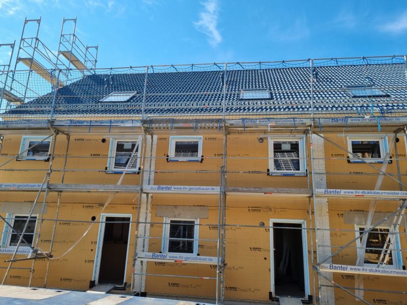 Bau von 22 Reihenhäuser in Neckartalfingen