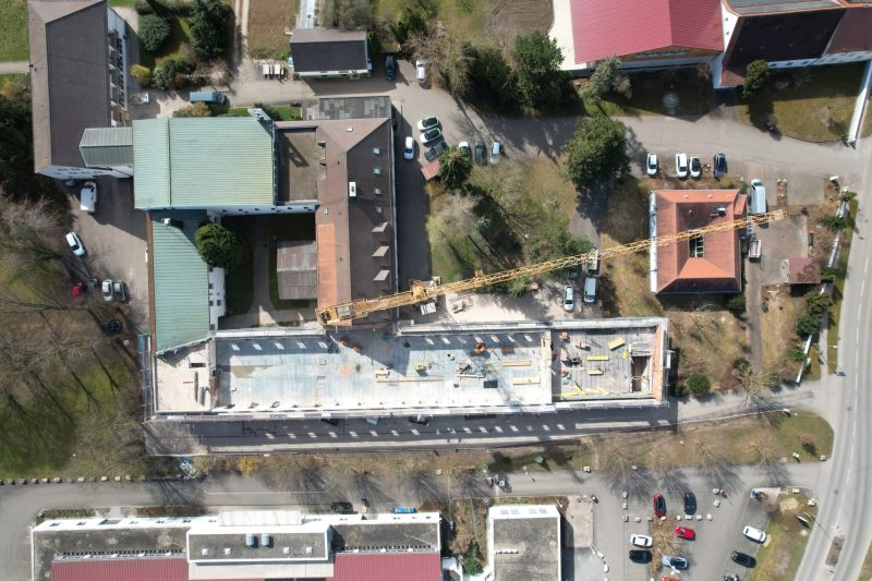 Aufstockung eines Klosters mit über 40 neuen Wohneinheiten