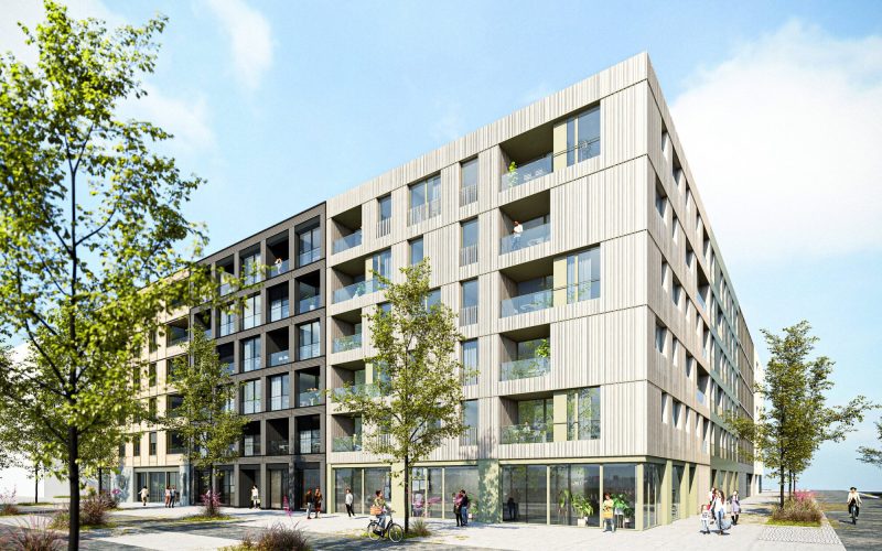 Neckarborgen K6 in Holzbauweise von SCHLOSSER Holzbau