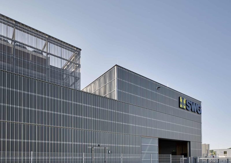 Produktionshalle SWG Baubuche - Fassade